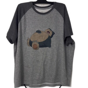 George Gray Short Sleeve Tee with Raglan Design Size 2XL